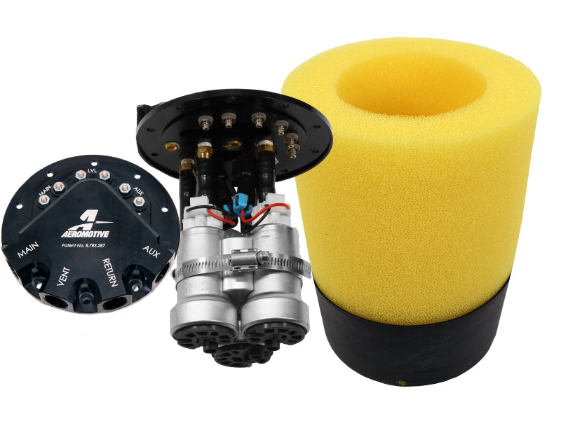Aeromotive 05-18 Chevrolet Silverado Triple Fuel Pump System - Part Number aer18364