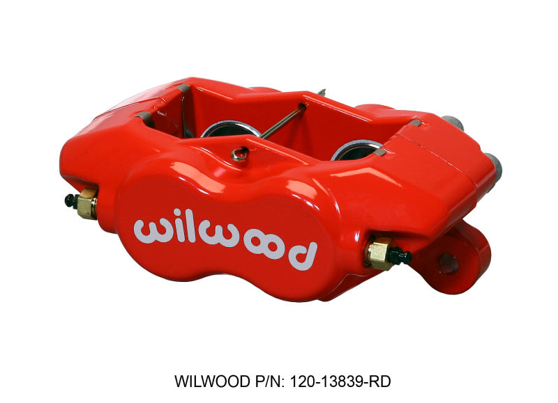Wilwood Forged Dynalite Internal Brake Caliper with Red Finish Part #WIL120-13839-RD