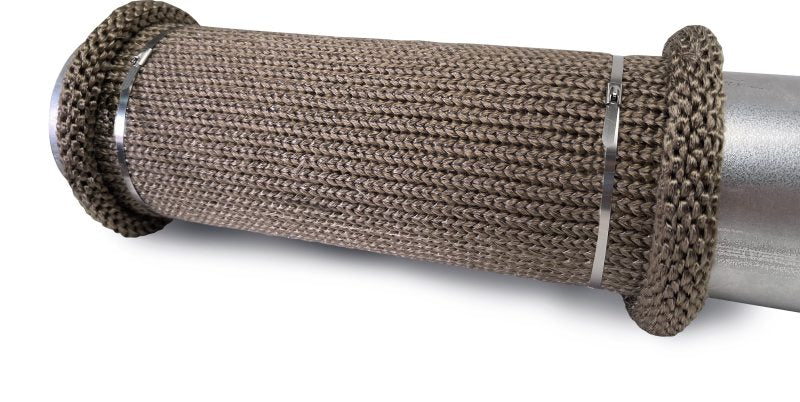 DEI Titanium 4-Inch Knit Exhaust Sleeve (Part Number: dei10040) – 24-Inch Length for Larger Exhaust Pipes