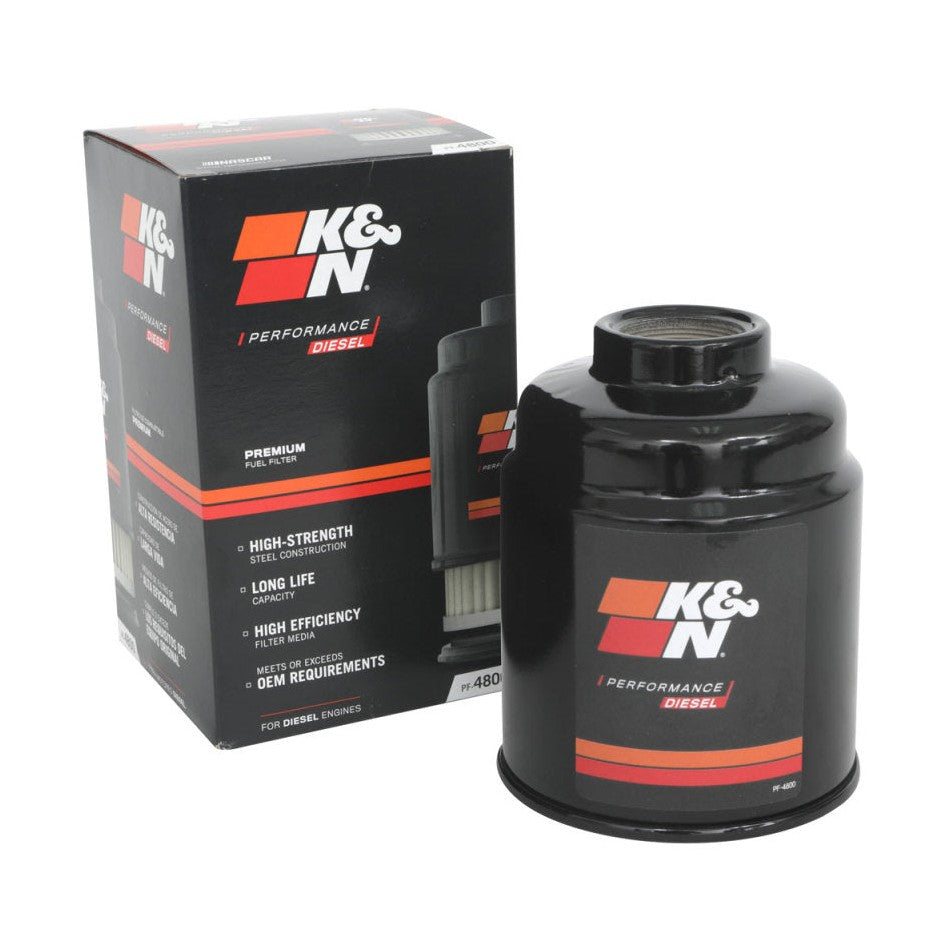 K&N Engineering KNNPF-4800 Performance Fuel Filter for Dodge RAM 6.7L Diesel
