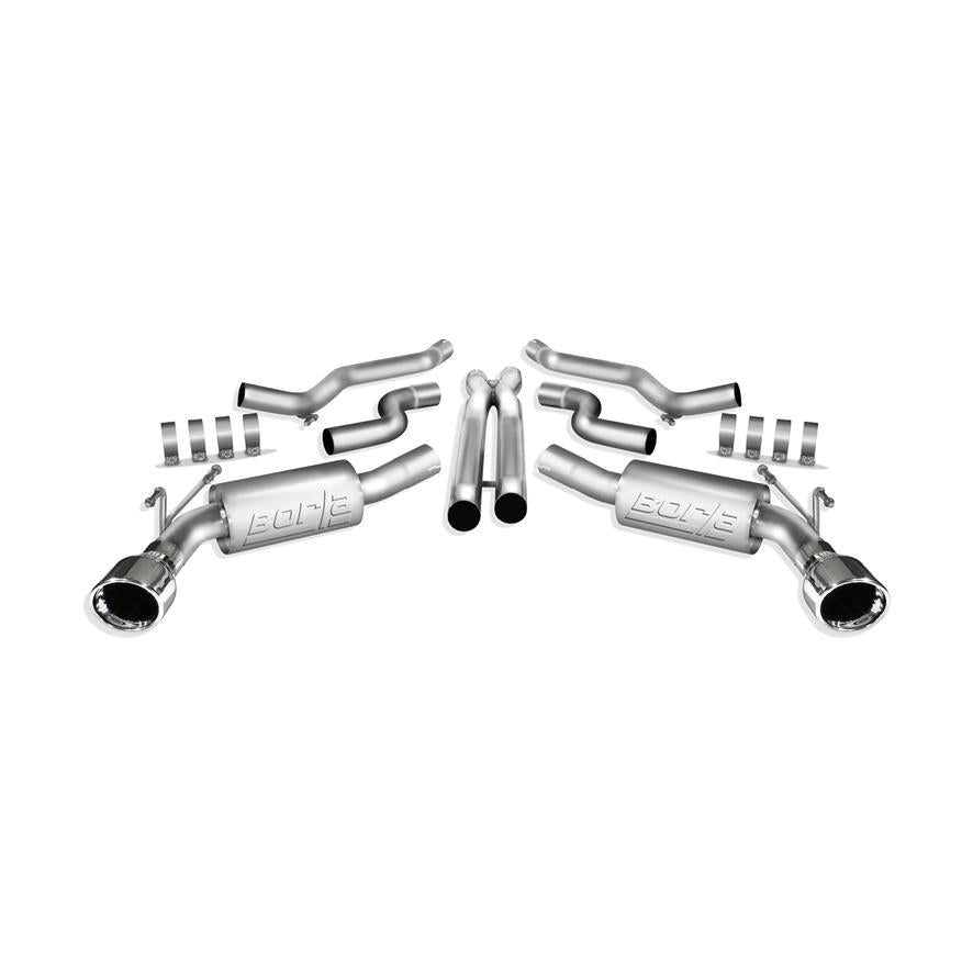 Borla ATAK Cat-Back Exhaust System for Chevrolet Camaro SS 6.2L V8 (2010-2013)
