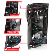 Load image into Gallery viewer, ANZO 15-17 Ford F-150 LED Tail Light Assembly with Smoke Sequential Lens – Pair