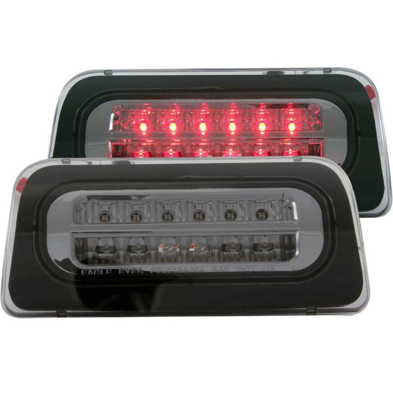 ANZO 1995-2005 Chevrolet S-10 and GMC Sonoma LED Smoke Lens Third Brake Light Assembly