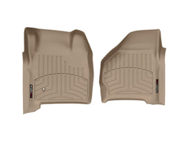 WeatherTech DigitalFit Front FloorLiner for 2006-2007 Ford F-250 and F-350 Super Duty - Tan