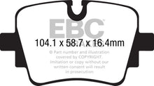 Load image into Gallery viewer, EBC Redstuff Ceramic Low Dust Rear Brake Pads for Jaguar F-Type (2014-2017) * Part Number EBCDP32190C