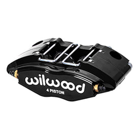 Wilwood Powerlite Brake Caliper with 1.38-inch Pistons, Black - Part Number Wil120-8729-BK