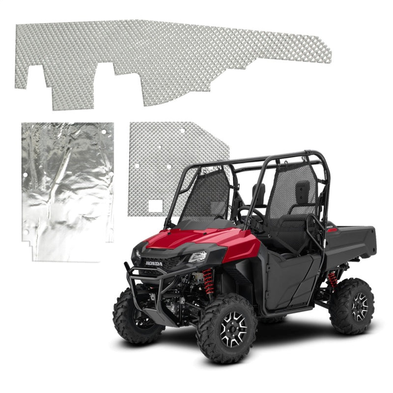 DEI Honda Pioneer 700 Heat Shield Kit - Model 902110 for 2014-2020 Models