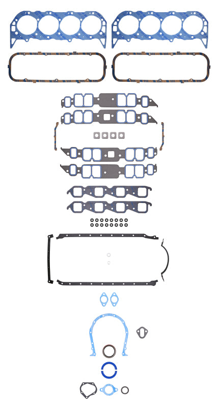 Fel-Pro Chevrolet Chevelle 260-1081 Engine Gasket Set for 1967-1972 Models