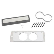 Load image into Gallery viewer, AutoMeter Mounting Solutions Gauge Mount Cage for 1988-1993 Ford Mustang – Silver, 2-5/8 inch Dual Gauge Holder