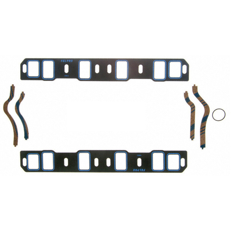 Fel-Pro 1250 S-3 Engine Intake Manifold Gasket Set for GM Marine Small Block V8 - Reliable Seal and Easy Installation