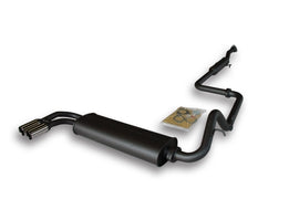 HKS Sport Exhaust for 1988-1991 Honda Civic Si Hatchback - Part Number hksLES-H05
