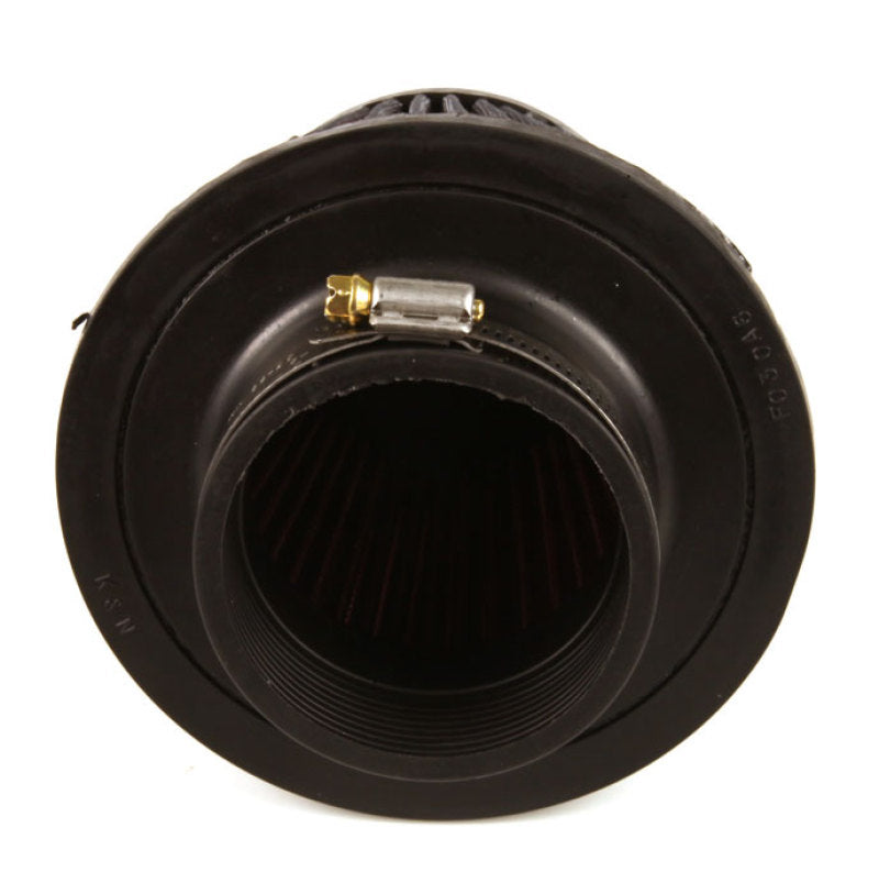 K&N Engineering Universal Rubber Air Filter with 3-Inch Flange, 6-Inch Base, and 4-Inch Top