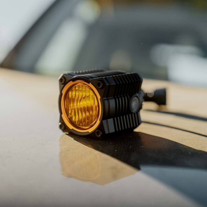 KC HiLiTES FLEX ERA 1 Performance Yellow Spread Beam Lens - Part KCL4265