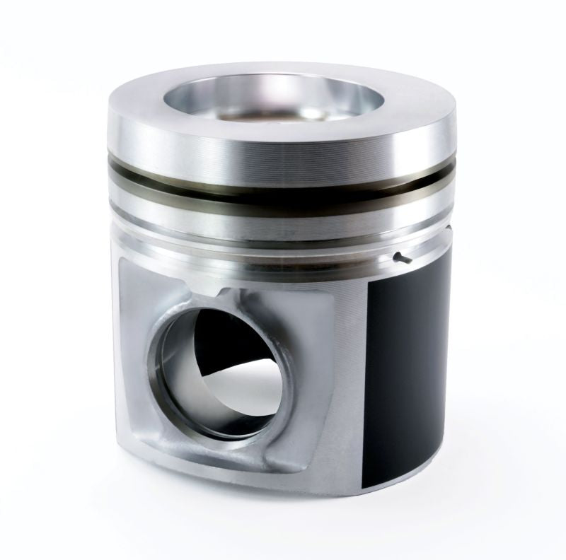 Mahle MS Piston Set for Cummins 5.9L B-Series 12V Engine – 4.055 inch Bore, 4.724 inch Stroke, 15.1 Compression Ratio