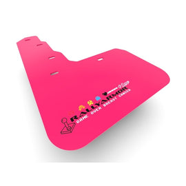 Rally Armor Pink Mud Flap with BCE Logo for 2022-2025 Subaru WRX