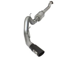 aFe Atlas 4-Inch Cat-Back Exhaust System with Black Tip for Ford F-150 2015-2017 V6 2.7L/3.5L