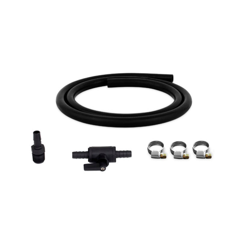 Mishimoto Compact Baffled Oil Catch Can Petcock Drain Kit - Easy Drainage Solution for Mishimoto 2-Port and 3-Port Catch Cans