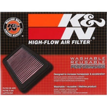 Load image into Gallery viewer, K&amp;N Engineering KNN33-2036 High-Flow Reusable Air Filter for Honda Civic and Nissan 300ZX