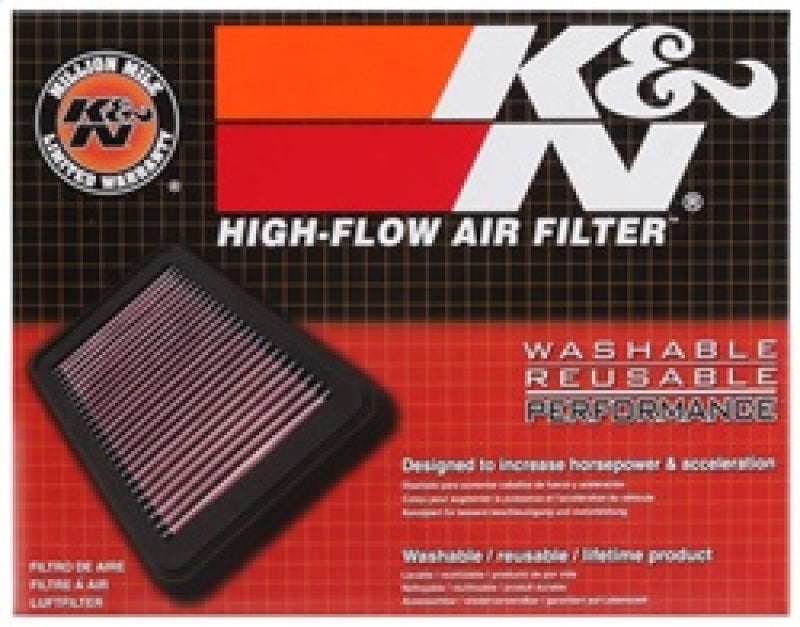 K&N Engineering High-Flow Replacement Air Filter for Suzuki Wagon R Plus, Alto IV, and Swift III - Part #knn33-2826