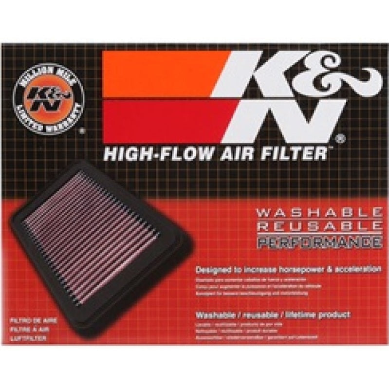 K&N Engineering High-Flow Drop-In Air Filter for Honda Civic and CRX (Part #knn33-2025)