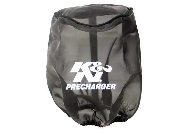 K&N Engineering PreCharger Tapered Air Filter Wrap - Black, 6 Inch Height & Diameter