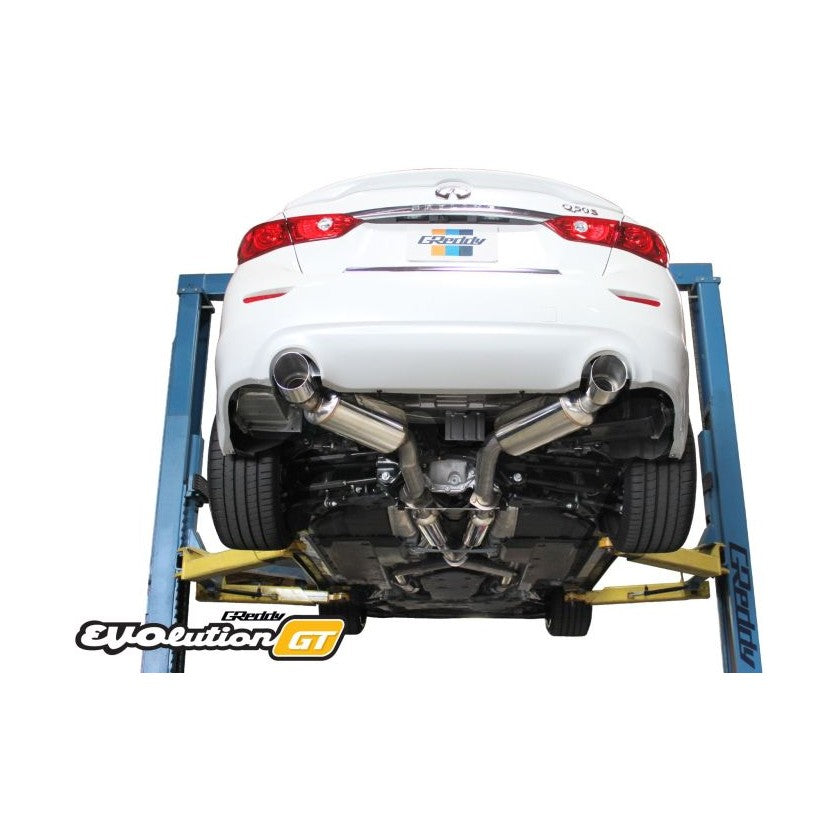 GReddy 16+ Infiniti Q50 Evolution RWD GT Cat-Back Exhaust System