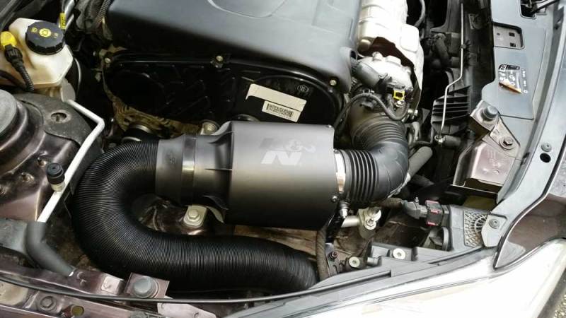 K&N 54 Series Shielded Cold Air Intake System - Universal Fit by K&N Engineering Part knn54-5000