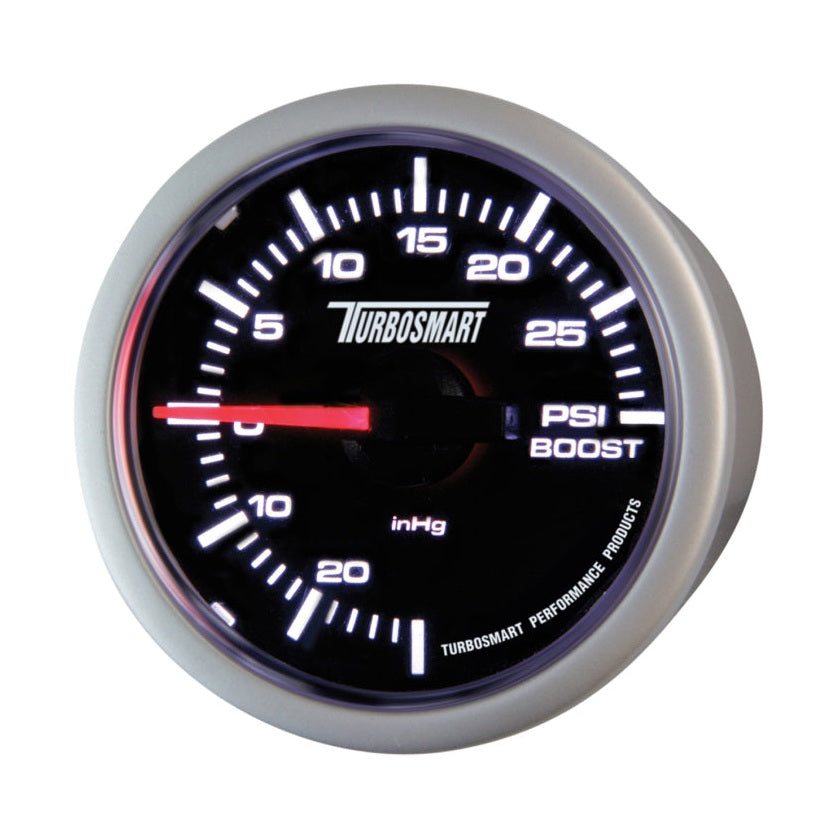 Turbosmart 52mm Mechanical Boost Gauge 0-30 psi for Turbo Performance Monitoring