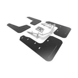 Rally Armor UR Series Mud Flaps for Honda Civic 2016-2019 - Black with Dark Grey Logo
