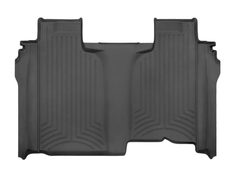 WeatherTech FloorLiner HP Rear for 2019 Chevrolet Silverado 1500 and GMC Sierra 1500, Black