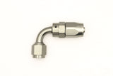 DeatschWerks - Female Swivel 90° Hose End -6 AN CPE - Anodized DW Titanium