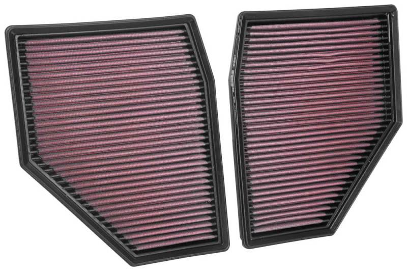 K&N Engineering High-Flow Replacement Air Filter for BMW M5 and M8 (Part #knn33-3128)