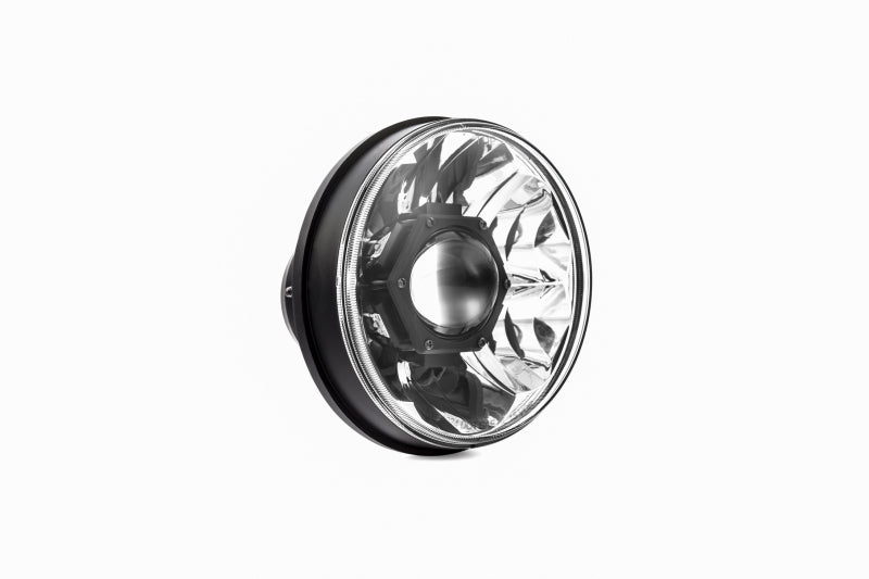 KC HiLiTES 07-18 Jeep JK Gravity LED Pro 7-Inch Headlight with Patented GPO Optics
