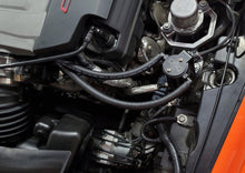 Load image into Gallery viewer, J&amp;L JLT3087D-B 3.0 Driver-Side Oil Separator, Black Anodized for 2014-2019 Chevrolet Corvette LT1 6.2L