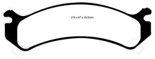 Load image into Gallery viewer, EBC Yellowstuff Brake Pads Part Number ebcDP41305R for Street and Track Driving