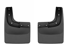 Load image into Gallery viewer, WeatherTech 2024 Ford Ranger No-Drill Rear MudFlaps in Black, Part Number WET120186