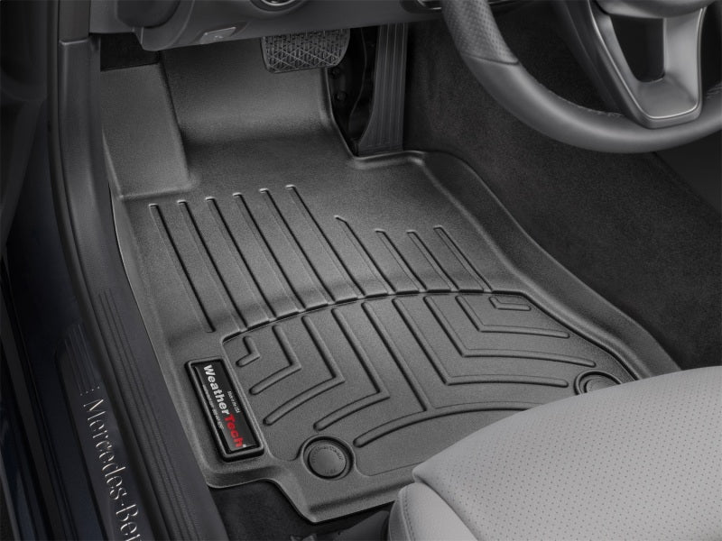 WeatherTech DigitalFit Front FloorLiner for Mercedes-Benz C-Class Sedan * Black, Part #WET446761