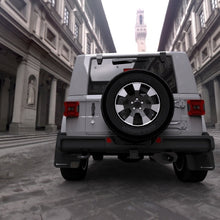 Load image into Gallery viewer, Rally Armor 515112 UR Series Mud Flaps for Jeep Wrangler 2019-2020 with White Logo in Black and White