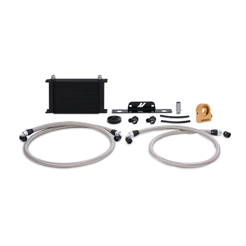 Mishimoto 2010-2015 Chevrolet Camaro SS Thermostatic Oil Cooler Kit in Black