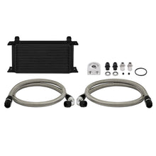 Load image into Gallery viewer, Mishimoto Universal 19 Row Oil Cooler Kit - Black for Ford Mustang 2018-2021