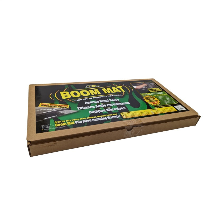 DEI Boom Mat Damping Material - 12-1/2in x 24in, 2mm Thickness, 20.8 sq ft, 10 Sheets for Automotive Noise and Vibration Control