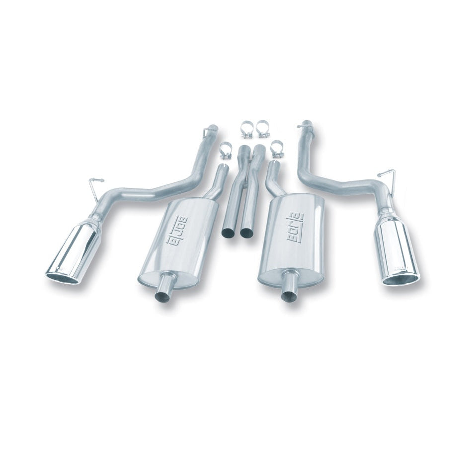 Borla 05-10 Chrysler 300C, Dodge Magnum & Charger R/T 5.7L Aggressive Cat-Back Exhaust System