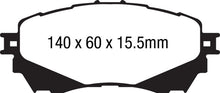 Load image into Gallery viewer, EBC Yellowstuff Front Brake Pads for Mazda 6 * High-Performance Street and Track Use