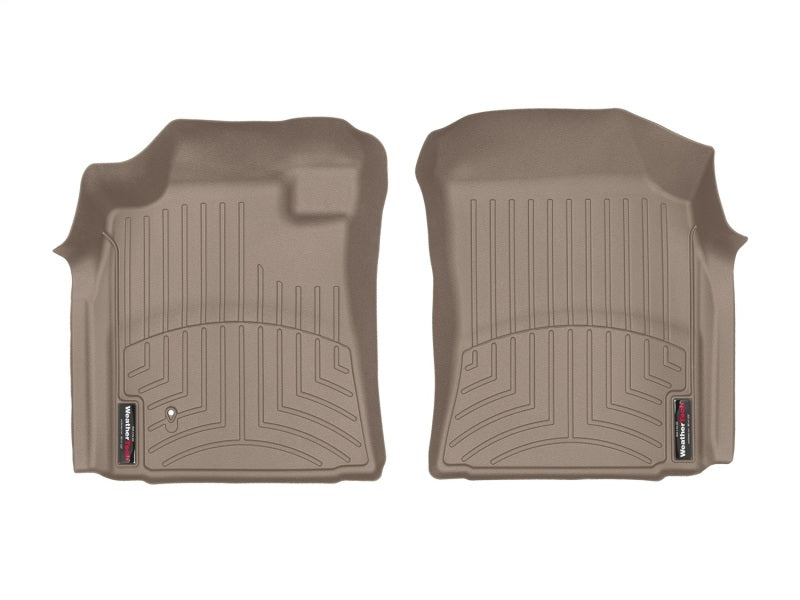 WeatherTech DigitalFit Front FloorLiner for Toyota Tundra and Sequoia 2005-2007 in Tan