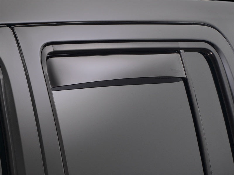 WeatherTech 81403 Rear Side Window Deflectors for 2006-2010 Dodge Charger, Dark Tint