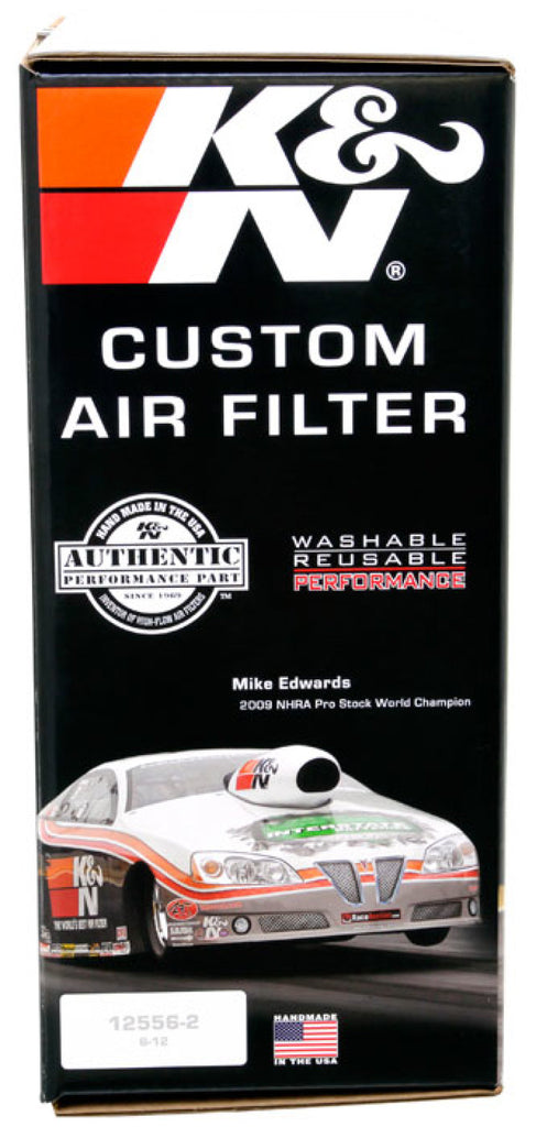 K&N Engineering Round Air Filter Assembly 14 Inch ID with 4.12 Inch Height * Part #knn60-1440