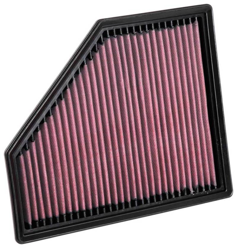 K&N Engineering 33-3136 High-Flow Drop-In Air Filter for BMW 330i, Z4, Toyota GR Supra with 2.0L Turbo Engine