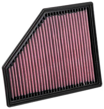 Load image into Gallery viewer, K&amp;N Engineering 33-3136 High-Flow Drop-In Air Filter for BMW 330i, Z4, Toyota GR Supra with 2.0L Turbo Engine