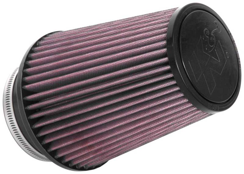 K&N Engineering Universal Clamp-On Air Filter 4-inch Flange / 6-inch Base / 4-inch Top / 7-inch Height