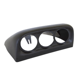 AutoMeter 98-02 Dodge Ram Triple Dash Pod - Black for 2-1/16